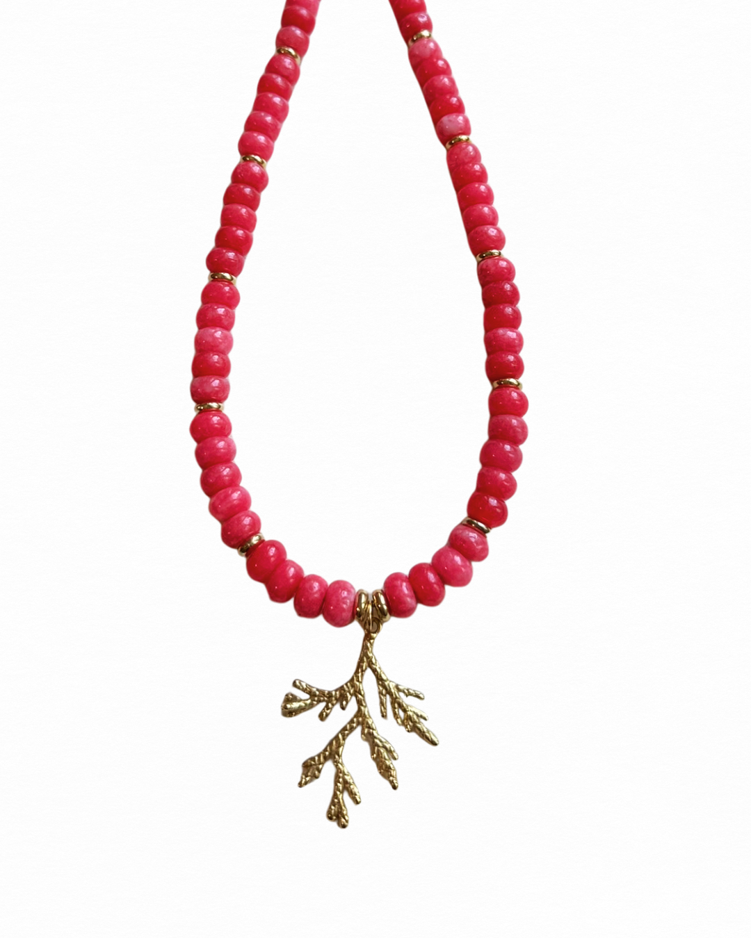 Coral Branch Necklace
