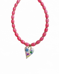 Rainbow Heart Necklace