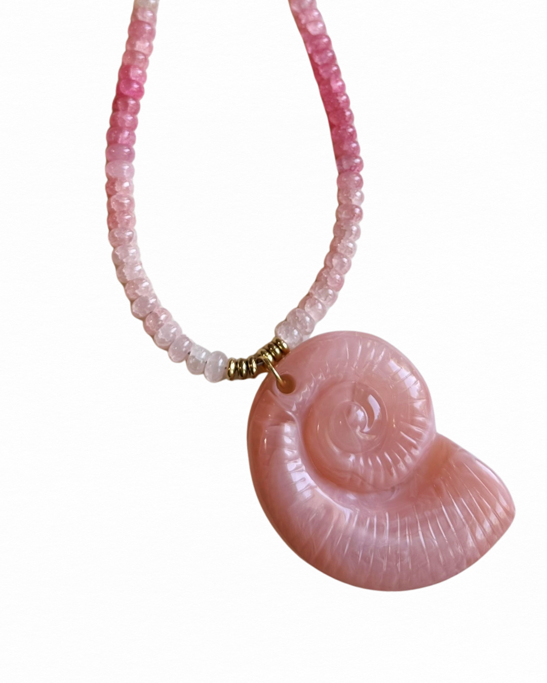 Pink Shell Necklace