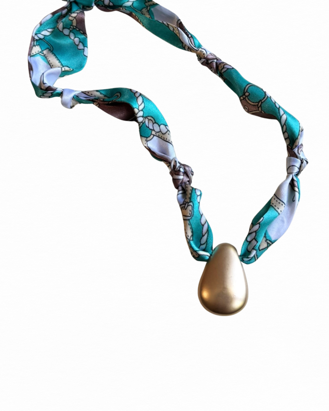 Bandana Drop Necklace