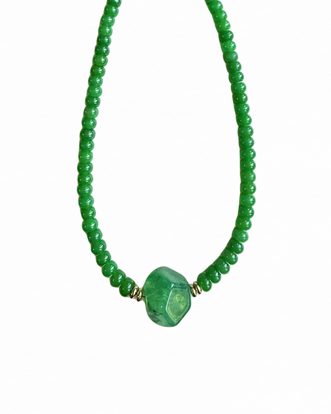 Malachite Stone Necklace
